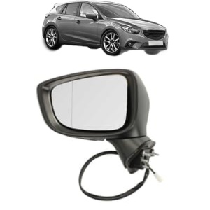 Oglinda Stanga MAZDA 3 (BM, BN) din 2013 - 2019, Auto, Reglaj electric, Completa - Img 2