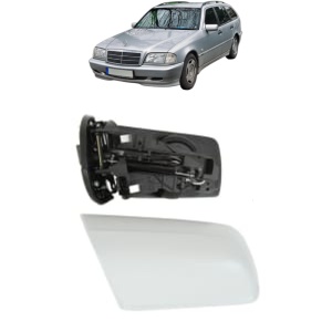 Oglinda Stanga MERCEDES-BENZ C-CLASS T-Model (S202) din 1996 - 2001, Auto, Reglaj electric, Completa - Img 2