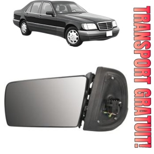 Oglinda Stanga MERCEDES-BENZ S-CLASS (W140) din 1991 - 1998, Auto, Reglaj electric, Completa