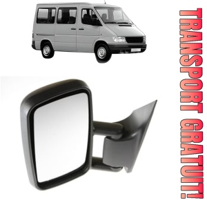 Oglinda Stanga MERCEDES-BENZ SPRINTER 2-t Bus (B901, B902) din 1995 - 2006, Auto, Reglaj manual, Completa