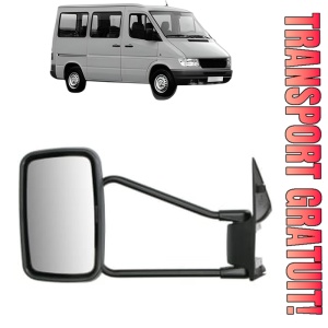 Oglinda Stanga MERCEDES-BENZ SPRINTER 2-t Bus (B901, B902) din 1995 - 2006, Auto, Reglaj manual, Completa