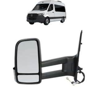 Oglinda Stanga MERCEDES-BENZ SPRINTER 3,5-t Tourer Bus (B907) din 2018 - 2021, Auto, Reglaj electric, Completa - Img 2