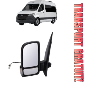 Oglinda Stanga MERCEDES-BENZ SPRINTER 3,5-t Tourer Bus (B907) din 2018 - 2021, Auto, Reglaj electric, Completa