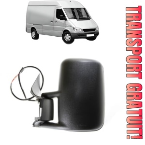 Oglinda Stanga MERCEDES-BENZ SPRINTER 3-t Van (B903) din 1995 - 2006, Auto, Reglaj electric, Completa
