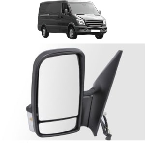 Oglinda Stanga MERCEDES-BENZ SPRINTER 4,6-t Van (B906) din 2006 - 2018, Auto, Reglaj manual, Completa - Img 2