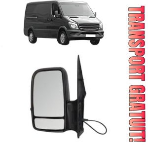 Oglinda Stanga MERCEDES-BENZ SPRINTER 4,6-t Van (B906) din 2006 - 2018, Auto, Reglaj manual, Completa