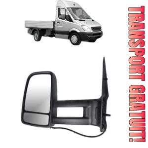 Oglinda Stanga MERCEDES-BENZ SPRINTER 5-t Platform/Chassis (B906) din 2006 - 2019, Auto, Reglaj electric, Completa