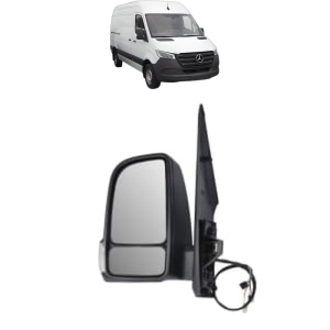 Oglinda Stanga MERCEDES-BENZ SPRINTER 5-t Van (B907) din 2018 - 2021, Auto, Reglaj electric, Completa - Img 2