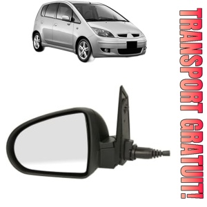 Oglinda Stanga MITSUBISHI COLT VI (Z3_A, Z2_A) din 2004 - 2012, Auto, Reglaj mecanic, Completa