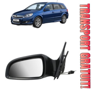Oglinda Stanga OPEL ASTRA H CLASSIC Estate (A04) din 2006 - 2014, Auto, Reglaj mecanic, Completa