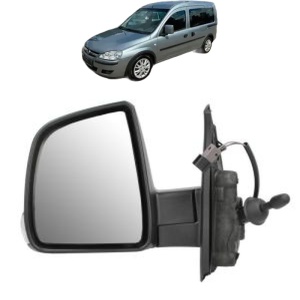 Oglinda Stanga OPEL COMBO Tour din 2001 - 2011, Auto, Reglaj mecanic, Completa - Img 2