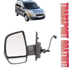 Oglinda Stanga OPEL COMBO Tour (X12) din 2012 - 2016, Auto, Reglaj mecanic, Completa