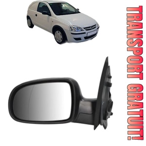 Oglinda Stanga OPEL CORSA C Hatchback Van (X01) din 2000 - 2012, Auto, Reglaj electric, Completa