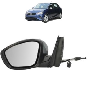 Oglinda Stanga OPEL CORSA F Hatchback Van din 2019, Auto, Reglaj mecanic, Completa - Img 2