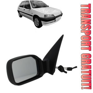 Oglinda Stanga PEUGEOT 106 Van I Hatchback Van (1S_) din 1991 - 1996, Auto, Reglaj mecanic, Completa