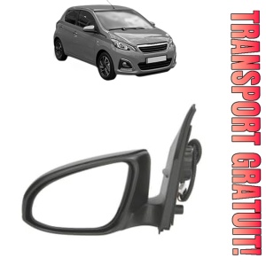 Oglinda Stanga PEUGEOT 108 din 2014 - 2018, Auto, Reglaj electric, Completa