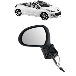Oglinda Stanga PEUGEOT 207 CC (WD_) din 2007 - 2015, Auto, Reglaj mecanic, Completa - Img 2
