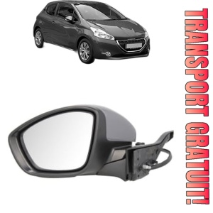 Oglinda Stanga PEUGEOT 208 Hatchback Van (CR_) din 2013 - 2019, Auto, Reglaj electric, Completa