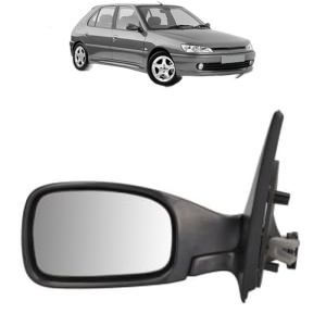 Oglinda Stanga PEUGEOT 306 Hatchback (7A, 7C, N3, N5) din 1993 - 2002, Auto, Reglaj electric, Completa - Img 2