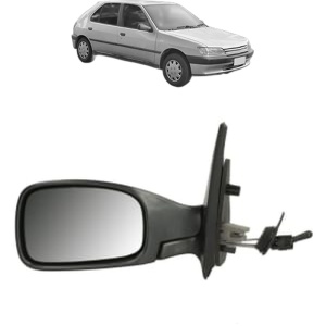 Oglinda Stanga PEUGEOT 306 Hatchback Van din 1993 - 2001, Auto, Reglaj mecanic, Completa - Img 2