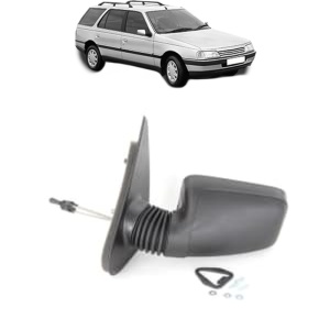 Oglinda Stanga PEUGEOT 405 I Break (15E) din 1988 - 1992, Auto, Reglaj mecanic, Completa - Img 2