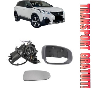 Oglinda Stanga PEUGEOT 5008 II Van (MC_, MJ_) din 2018, Auto, Reglaj electric, Completa