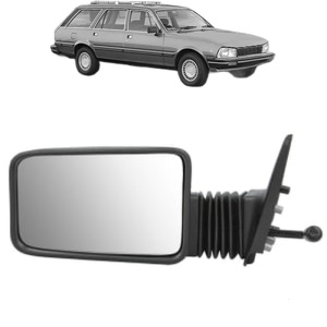 Oglinda Stanga PEUGEOT 505 Break (551D) din 1982 - 1993, Auto, Reglaj mecanic, Completa - Img 2