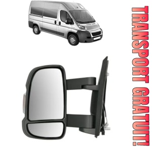 Oglinda Stanga PEUGEOT BOXER Bus din 2006 - 2023, Auto, Reglaj manual, Completa