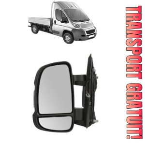 Oglinda Stanga PEUGEOT BOXER Platform/Chassis din 2006 - 2023, Auto, Reglaj manual, Completa