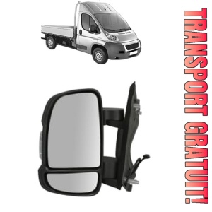 Oglinda Stanga PEUGEOT BOXER Platform/Chassis din 2006 - 2023, Auto, Reglaj manual, Completa