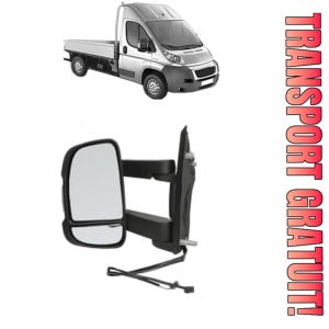 Oglinda Stanga PEUGEOT BOXER Platform/Chassis din 2006 - 2023, Auto, Reglaj manual, Completa