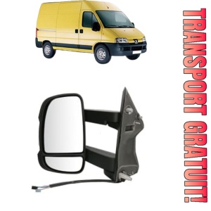 Oglinda Stanga PEUGEOT BOXER Van din 2006 - 2023, Auto, Reglaj electric, Completa