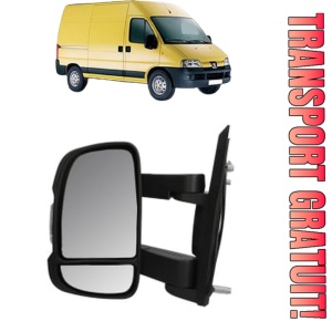 Oglinda Stanga PEUGEOT BOXER Van din 2006 - 2023, Auto, Reglaj manual, Completa