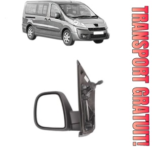 Oglinda Stanga PEUGEOT EXPERT TEPEE (VF3X_) din 2007 - 2016, Auto, Reglaj mecanic, Completa