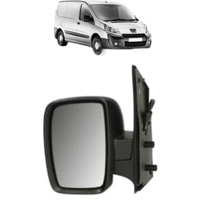 Oglinda Stanga PEUGEOT EXPERT Van (VF3A_, VF3U_, VF3X_) din 2007 - 2016, Auto, Reglaj mecanic, Completa - Img 2