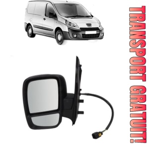Oglinda Stanga PEUGEOT EXPERT Van (VF3A_, VF3U_, VF3X_) din 2007 - 2016, Auto, Reglaj electric, Completa