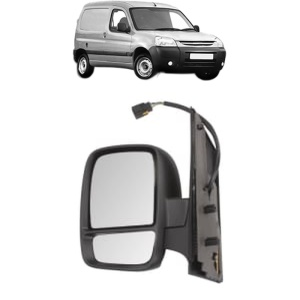 Oglinda Stanga PEUGEOT PARTNER Box Body/MPV din 2008 - 2016, Auto, Reglaj electric, Completa - Img 2