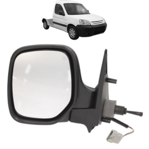 Oglinda Stanga PEUGEOT PARTNER Platform/Chassis (5_, G_) din 1997 - 2008, Auto, Reglaj mecanic, Completa - Img 2