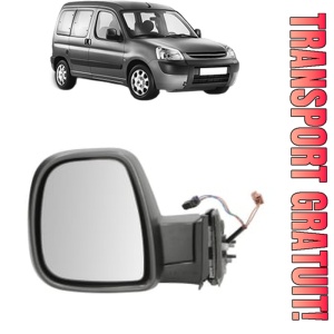 Oglinda Stanga PEUGEOT PARTNER TEPEE din 2008 - 2018, Auto, Reglaj electric, Completa