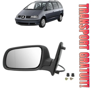 Oglinda Stanga SEAT ALHAMBRA (7V8, 7V9) din 1996 - 2010, Auto, Reglaj electric, Completa