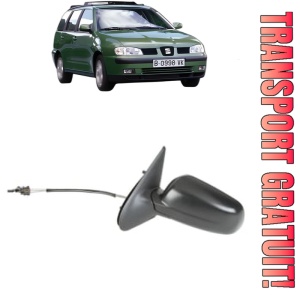 Oglinda Stanga SEAT CORDOBA VARIO Estate Van (6K5) din 2000 - 2002, Auto, Reglaj mecanic, Completa
