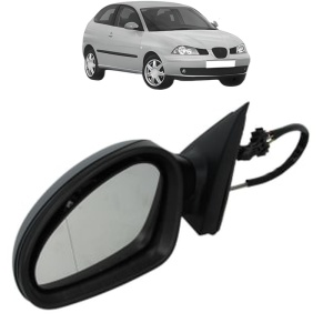 Oglinda Stanga SEAT IBIZA III (6L1) din 2002 - 2009, Auto, Reglaj mecanic, Completa - Img 2