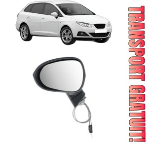 Oglinda Stanga SEAT IBIZA IV ST (6J8, 6P8) din 2010 - 2016, Auto, Reglaj mecanic, Completa