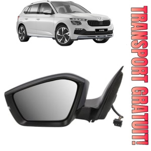 Oglinda Stanga SKODA KAMIQ din 2019, Auto, Reglaj electric, Completa
