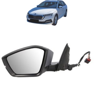 Oglinda Stanga SKODA OCTAVIA IV Combi (NX5, PV5) din 2019 - 2024, Auto, Reglaj electric, Completa - Img 2