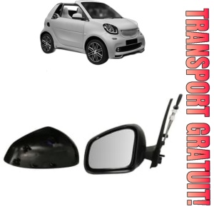 Oglinda Stanga SMART FORTWO Convertible (453) din 2015 - 2017, Auto, Reglaj mecanic, Completa