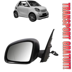 Oglinda Stanga SMART FORTWO Convertible (453) din 2015 - 2017, Auto, Reglaj electric, Completa