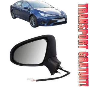 Oglinda Stanga TOYOTA AVENSIS Saloon (_T27_) din 2008 - 2018, Auto, Reglaj electric, Completa