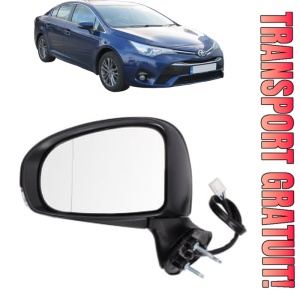 Oglinda Stanga TOYOTA AVENSIS Saloon (_T27_) din 2008 - 2018, Auto, Reglaj electric, Completa