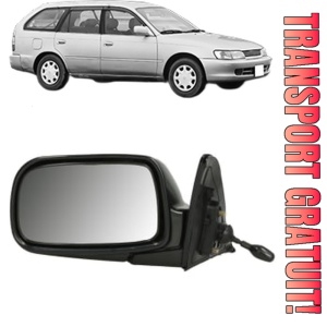 Oglinda Stanga TOYOTA COROLLA Estate (_E10_) din 1992 - 1997, Auto, Reglaj mecanic, Completa